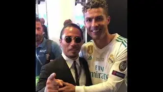 Thánh Rắc Muối và Ronaldo ăn mừng khi Ronaldo vô địch C1 lần thứ 3 ( Bea Salt )