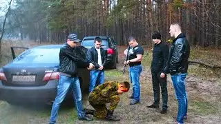 The bandits ran into a military man, not thinking what consequences awaited them!