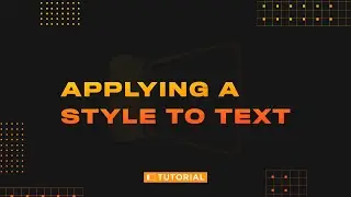 Pro Tip 02 // Applying a Text Style to Multiple Slides