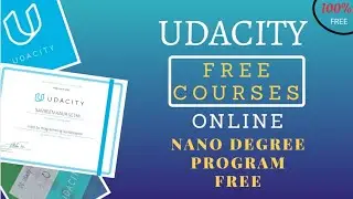 Udacity Nanodegree For Free | Udacity Free Courses | Free Certificate