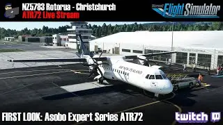 FIRST LOOK: ATR 72 | MSFS | NZ5783 Rotorua - Christchurch | VATSIM