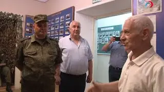 Генерал майор Владимир Омельянович посетил музей боевой славы им Героя Советского Союза Юсупа Акаева