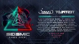 Seismic Dance Event 2.0 Full Lineup (2019)