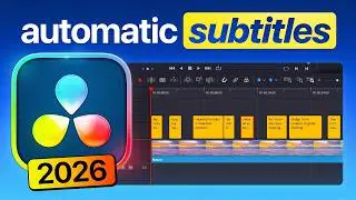 How to Add Subtitles in DaVinci Resolve (2026 Guide)
