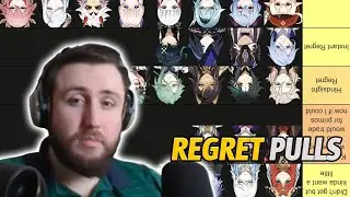 Which 5-Star Characters Zajef Regrets Pulling (Updated)