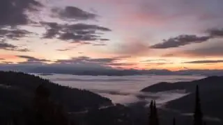 Timelapse Uncut - Teton Pass on 10/26/2016 (Wide)
