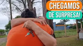 CHEGAMOS DE SURPRESA SEM ELA SABER