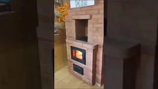 Компактная отопительная печь для дачного домика