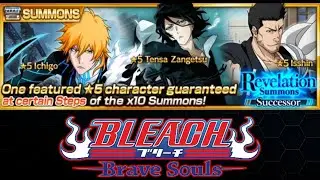 ОТКРЫТИЕ ВИТРИНЫ С НОВЫМ ИЧИГО, ТЕНСАЙ И ИШШИНОМ "REVELATION SUCCESSOR"| Bleach Brave Soul #99