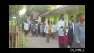 Suasana abis sholat ied dipedesaan