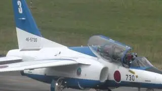 浜松基地 ブルーインパルス 帰投時 中継（鹿屋⇒浜松） 2014.4.28
