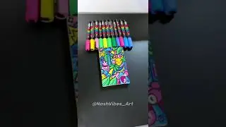 Drawing Doodles With Posca Markers! (