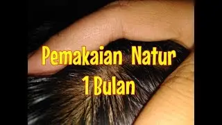 MUNCUL BABYHAIR...HASIL PEMAKAIAN NATUR SAMPO DAN TONIC SELAMA 1 BULAN | REAL