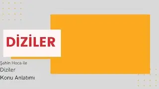 DİZİLER KONU ANLATIMI ve TÜM SORU TARZLARI  -  AYT Matematik