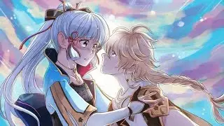 Ayaka X Aether Each Other Moments part 2