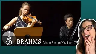 Brahms | Violin Sonata No. 1 in G major op. 78 - Julia Fischer, Yulianna Avdeeva |Request| Reaction!