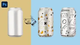 How to Create Beer can Mockup | Photoshop tutorial