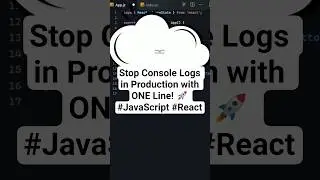 Stop Shipping console.log to Production! 🤯 