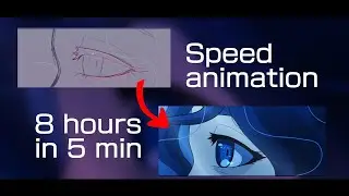 Anime eye speed animation | Toonboom Harmony