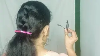 Easy Braid Bun ! Easy Braid Bun Hairstyles For Ladies ! easy hairstyles for long hair with lock pin