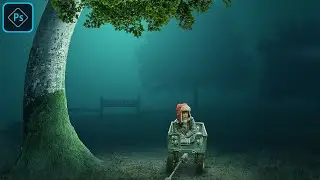 Blue Lighting - Photoshop Manipulation Tutorial