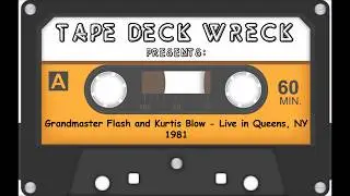 Grandmaster Flash and Kurtis Blow - Live in Queens, NY 1981