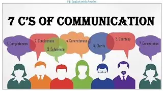 7 C's of Effective Communication| Communication Skills - English with Ayesha