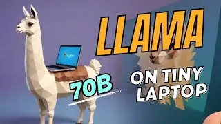 How I ran Llama 70 on my tiny laptop