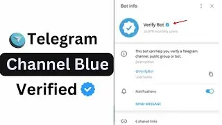 How to Verified Telegram Channel 2024 - Bangla