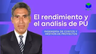 1.5 El rendimiento en la elaboración del análisis de precio unitario