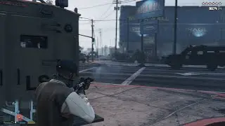 GTA 5 10 Stars Wanted Level Rampage + Escape(RDE 4.0)