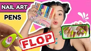 Nail Art with Pen ? 😱 #crafteraditi #nailart #diy #handmade #crafts @CrafterAditi