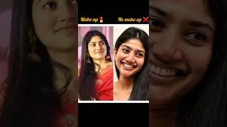 South Indian actresses makeup💄 vs No makeup💄 ❌......  #beautiful #india #actress #south #indian