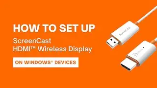 j5create | How To Set Up ScreenCast HDMI™ Wireless Display on Windows® Devices