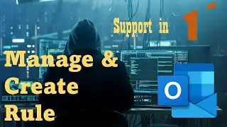 Create  rules in Outlook