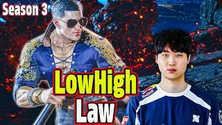 LowHigh Law Dominates High-Level Ranked Matches | Tekken 8 Gameplay