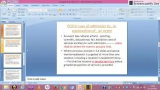 WHAT IS PLACE OF SUPPLY OF SERVICE IN CASE OF IMPORT OR EXPORT OF SERVICES