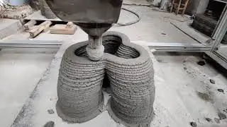 CERAMBOT Tong Concrete 3D Printer | 3D Printing with Portland Cement Concrete-4