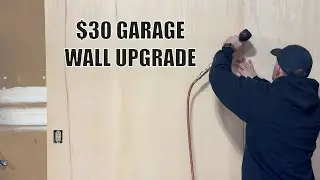 Upgrading the garage with the cheapest plywood Home Depot sells - EP.  004