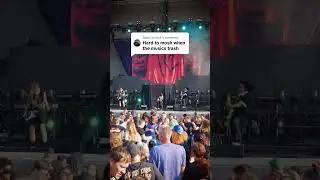 POV: Emo starts the hardest mosh pit then THIS happens 🫢🔥 #metal #metalmusic #metalcore #emo #goth