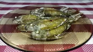 Мелкая речная РЫБКА, запеченая в духовке! ВКУСНО!!
