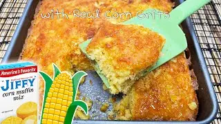 How to Make the MOISTEST JIFFY CORNBREAD  🌽🍞😮 - Jiffy Corn Bread Recipe | Jiffy Cornbread Hacks