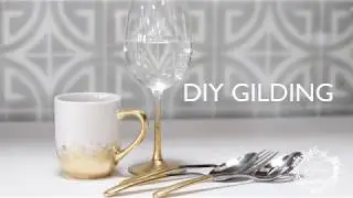 DIY Gilded Cup