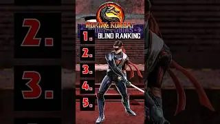 Blind Ranking Mortal Kombat Characters 1️⃣➡️5️⃣ 