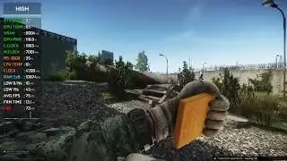RTX 3050 Escape from Tarkov Benchmark full video