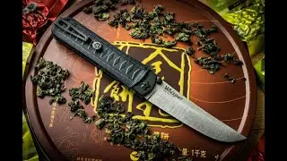 Kizlyar Supreme Whisper M390 stonewash, nůž se sametovým chodem a rakouským klenotem M390