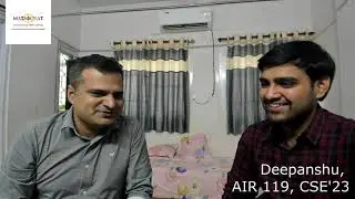 Deepanshu, AIR 119 Mathematics Optional Strategy| Maths Top Scorer| UPSC IAS Topper'23 #Mathocrat