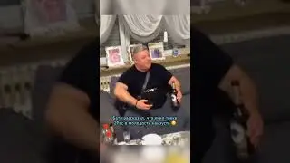 Батя зачитал рэп на кухне