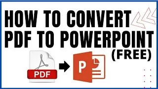 How to Convert PDF to PowerPoint