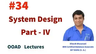 OOAD Lec 34 :  System Design in OOAD [Part - IV] | Handling Global Resources